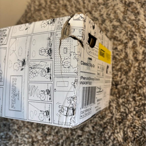 Vans x Peanuts Snoopy Checkered Slip-Ons W6.5 - Picture 5 of 5